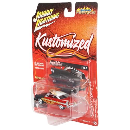 1958 Plymouth Fury Kustomized Flat Black miniatura 3