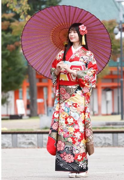 京都きもの友禅　成人式振袖フルセット（草履、かばん、ブーツ、髪飾り付） 京都きもの友禅 成人式振袖フルセット（草履、かばん、ブーツ、髪飾り付）