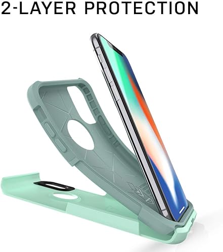 Miniatura 5 de OTTERBOX COMMUTER SERIES - Funda para iPhone Xr - Frustration FRe Packaging - BESPOKE WAY (Azul claroazul tormentoso)