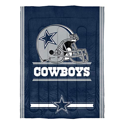 Northwest NFL Dallas Cowboys Comforter and Sham Set Twin Safety