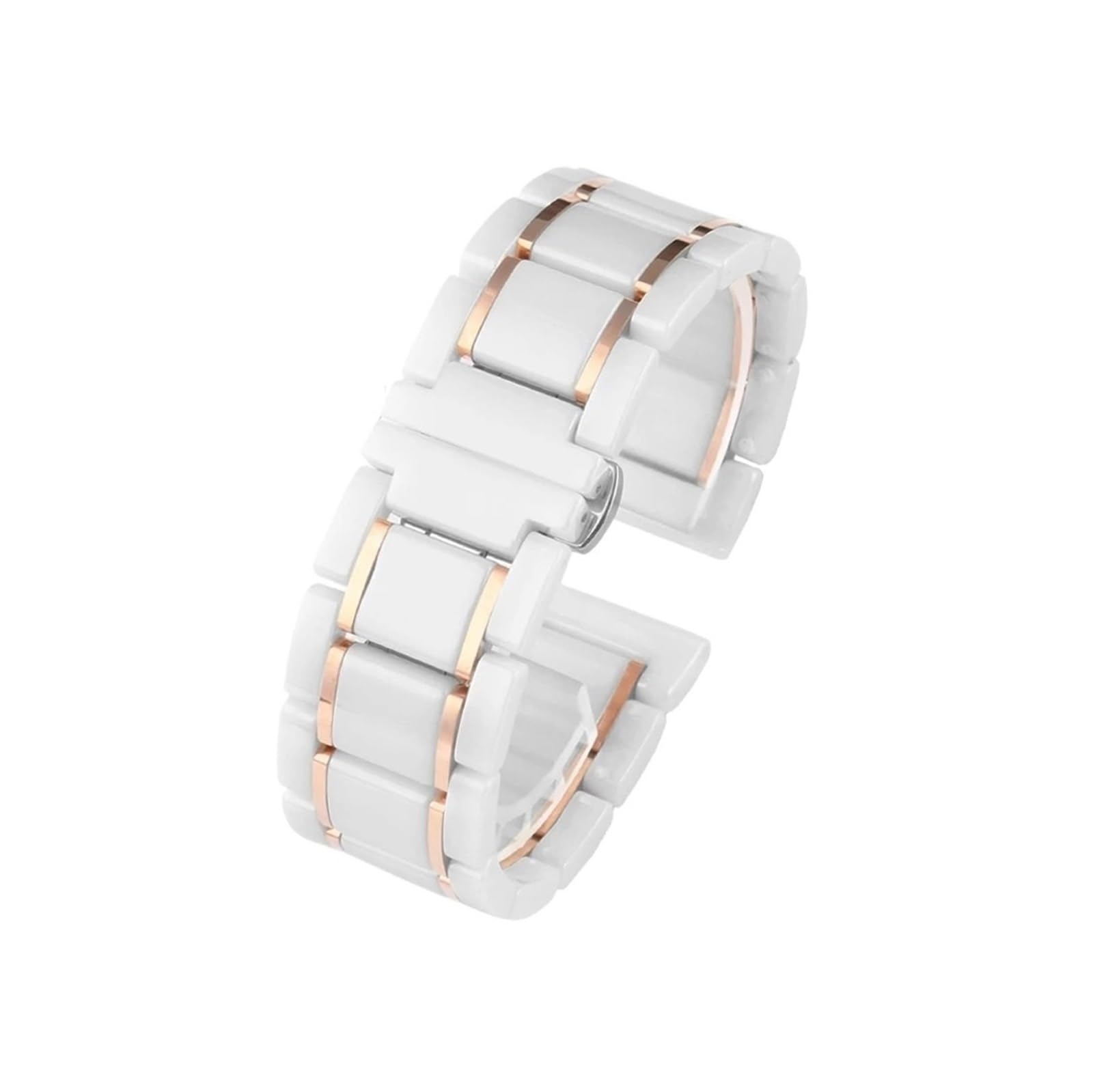 Cinturino in ceramica e acciaio inossidabile adatto for Samsung/Huawei