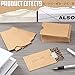 Teling 500 Pack Gift Card Sleeve 2.4 x 3.5 Inches Credit Hotel Key Debit ID Cards Holder Envelopes for Office Business Protector