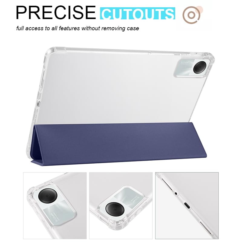 KZIOACSH Clear Case For Xiaomi Redmi Pad SE, [Corner Protection] Flexible Ultra Slim TPU Protective Shell Lightweight Shockproof Rugged Bumper Cover Transparent Proective Clear Case For Redmi Pad SE - View #14