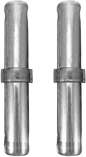 HEMOTON Scaffolding Part 2pcs Scaffolding Coupling Pin 1-5/16"OD x 9"L Scaffold Hardwares Supplies Pin Spring Retainers Coupling Equipment Scaffolding Supply