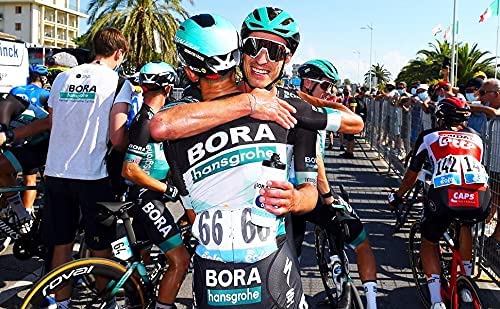 assocauicy Maillot Ciclismo Hombre Verano Jersey con 3 Bolsillos Transpirable para MTB Ruta - imagen 2