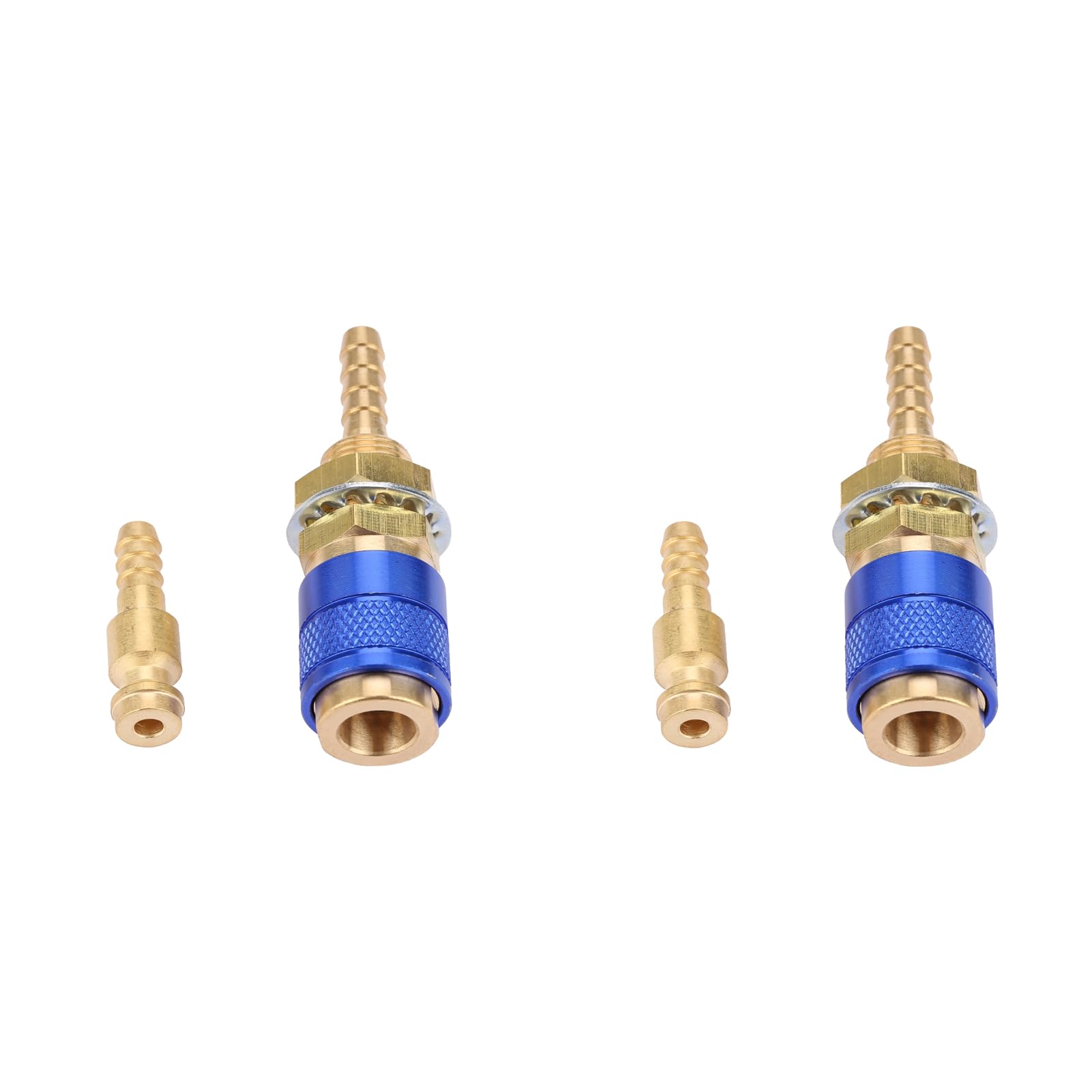 Adaptador de gas para soplete de soldadura con manguera de ajuste M6