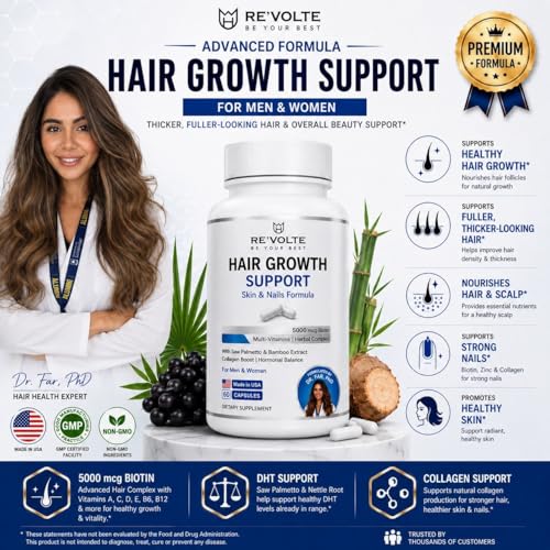 RE'VOLTE be your best Hair Growth Supplement
