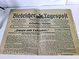  Biebricher Tagespost 28. Januar 1936. Wiesbaden - Biebricher Tagespost/ Nassauischer Anzeiger