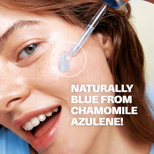 Image of MAMONDE Calming Shot Blue Chamomile Azulene Facial Serum | Soothing, Lightweight Korean Skincare Serum For Sensitive Skin with Niacinamide | Calm Visible Redness | Suitable for Acne Prone Skin