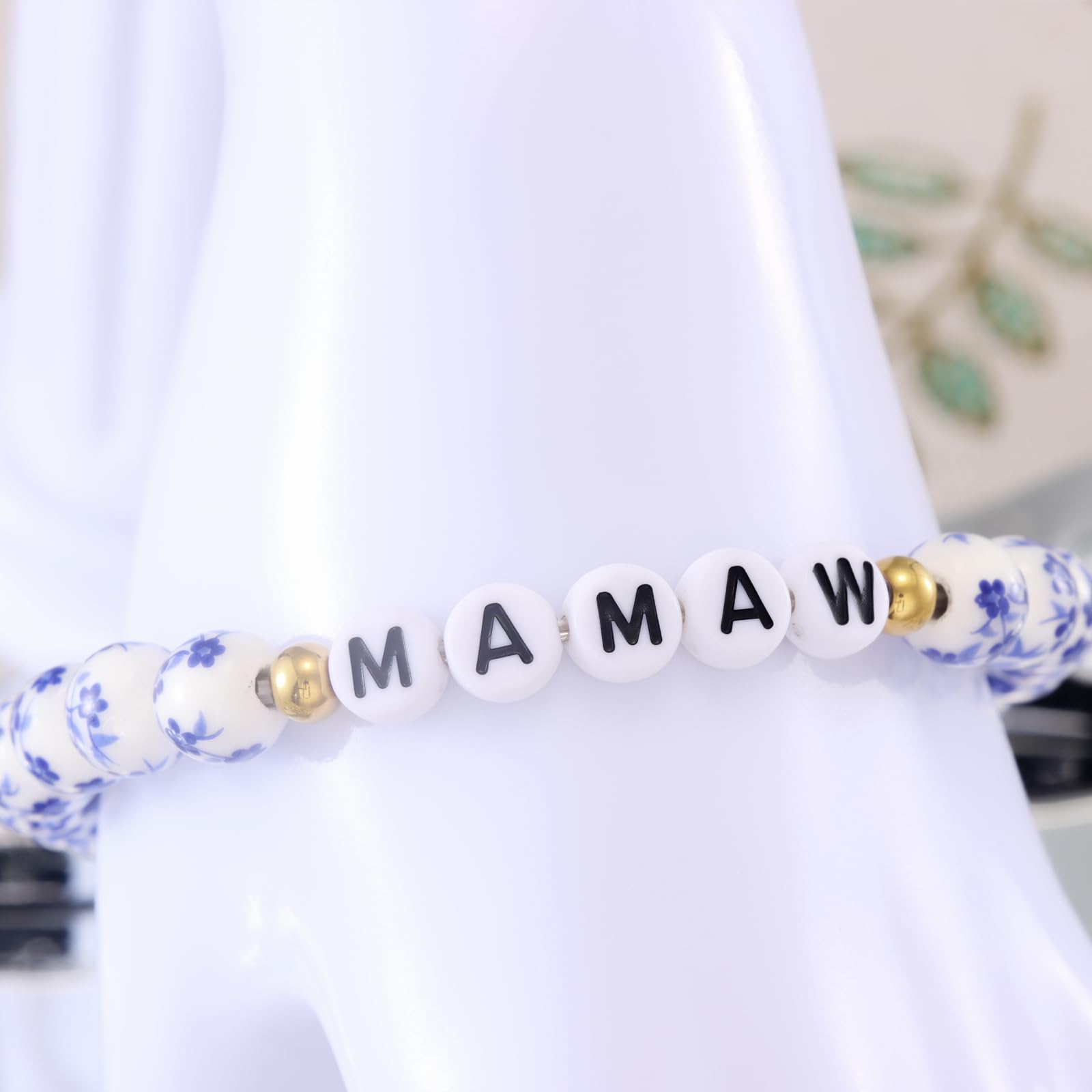 Mamaw Gifts Bracelet for Mothers Day Grandma from Grandkids Birthday Best Easter Gift for Mamaw
