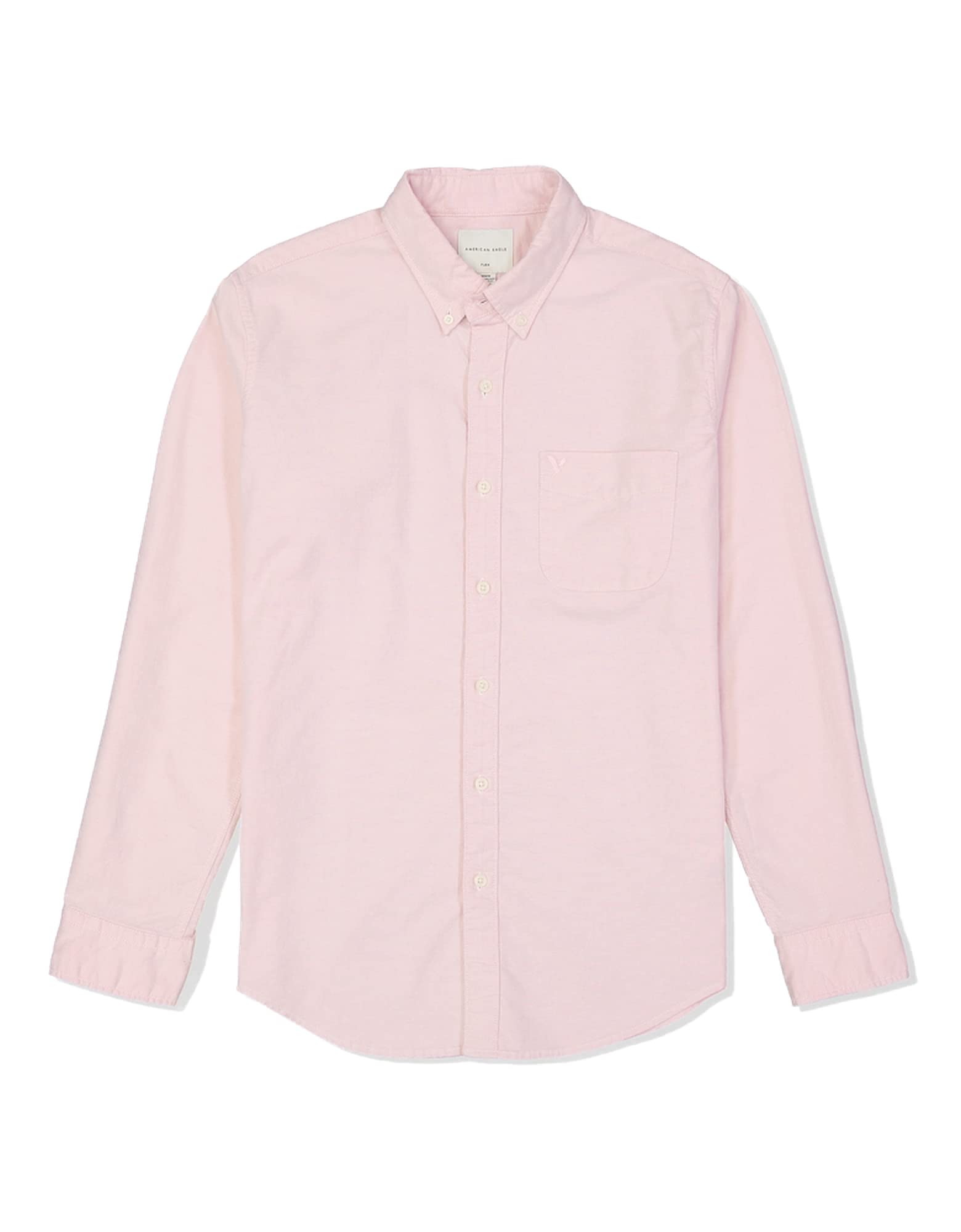 American EagleMen's Slim Fit Oxford Button-Up Shirt
