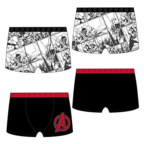 Cerdá - Pack Boxer Hombre Algodon The Avengers - Licencia