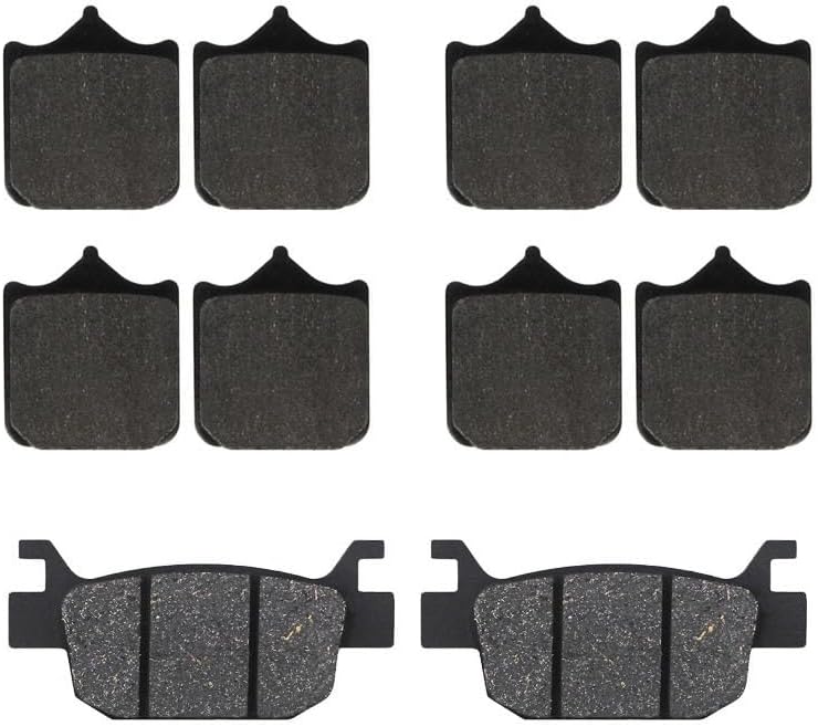 Miniatura 2 de Pastillas de freno delanteras y traseras de la motocicleta para Benelli TRK502 TRK502X TRK 502 Leoncino 500 BJ500 BJ500GS-A BJ 500 (Color  Trasero)