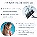 Electric Scalp Massager Comb 2 in 1 Magical Comb with Two Changeable Brushes Relief Stress Relax Electric Massage Brush