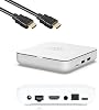Homatics Box R Android TV Ultra 4K HD Media Player (Chromecast Google Netflix Disney+ Prime Video Google Play Store 4K UHD HDR 5GHz WiFi Dual Band Bluetooth 5.0 Voice Remote White)
