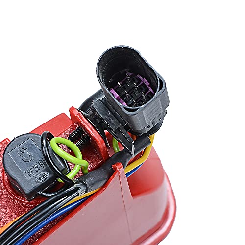 Anzios Oe Replacement For 2007-2015 Audi Q7 Rear Bumper Brake Stop Light Tail Lamp Reflector Reverse Stop Taillight Red Lens, Right Pasenger Side #TOP2