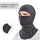 ROCKBROS Sturmhaube Herbst/Winter Thermo Balaclava für Outdoorsports Radfahren Skifahren Snowboard Reflektierend Winddicht Anti-Staub Atmungsaktiv Einheitsgröße für Damen Herren Zementgrau