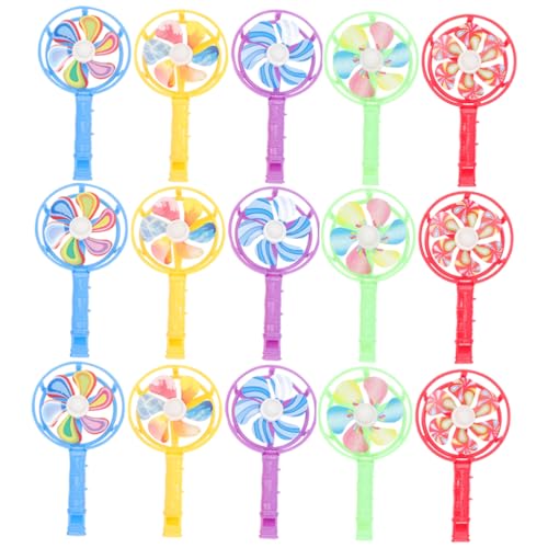 FRCOLOR 20 Stück Teiliges Windmühlen Pfeifenspielzeug aus Langlebigem Kunststoff Bunte Kinderparty Deko Klare Töne zur Musikalischen Leichtes Windrädchen für Zufällige Zufällige Farbe