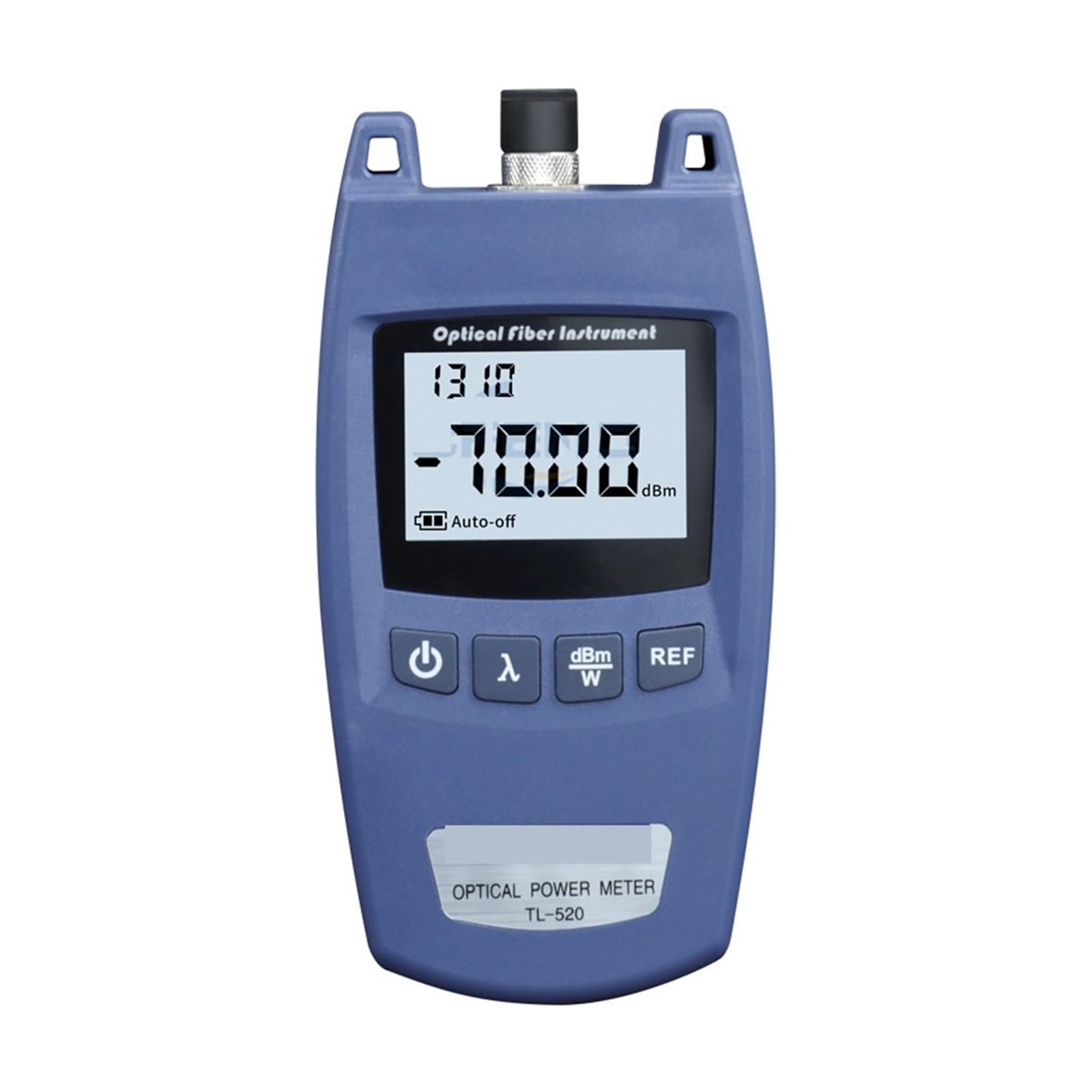 2 W 1 OPM High Precision Mini TL-520 Uniwersalny Interfejs Miernik Mocy Optycznej Tester Tłumienia Światłowodu TL520 Profesjonalne narzędzie dla elektryków(-50to26dbm)