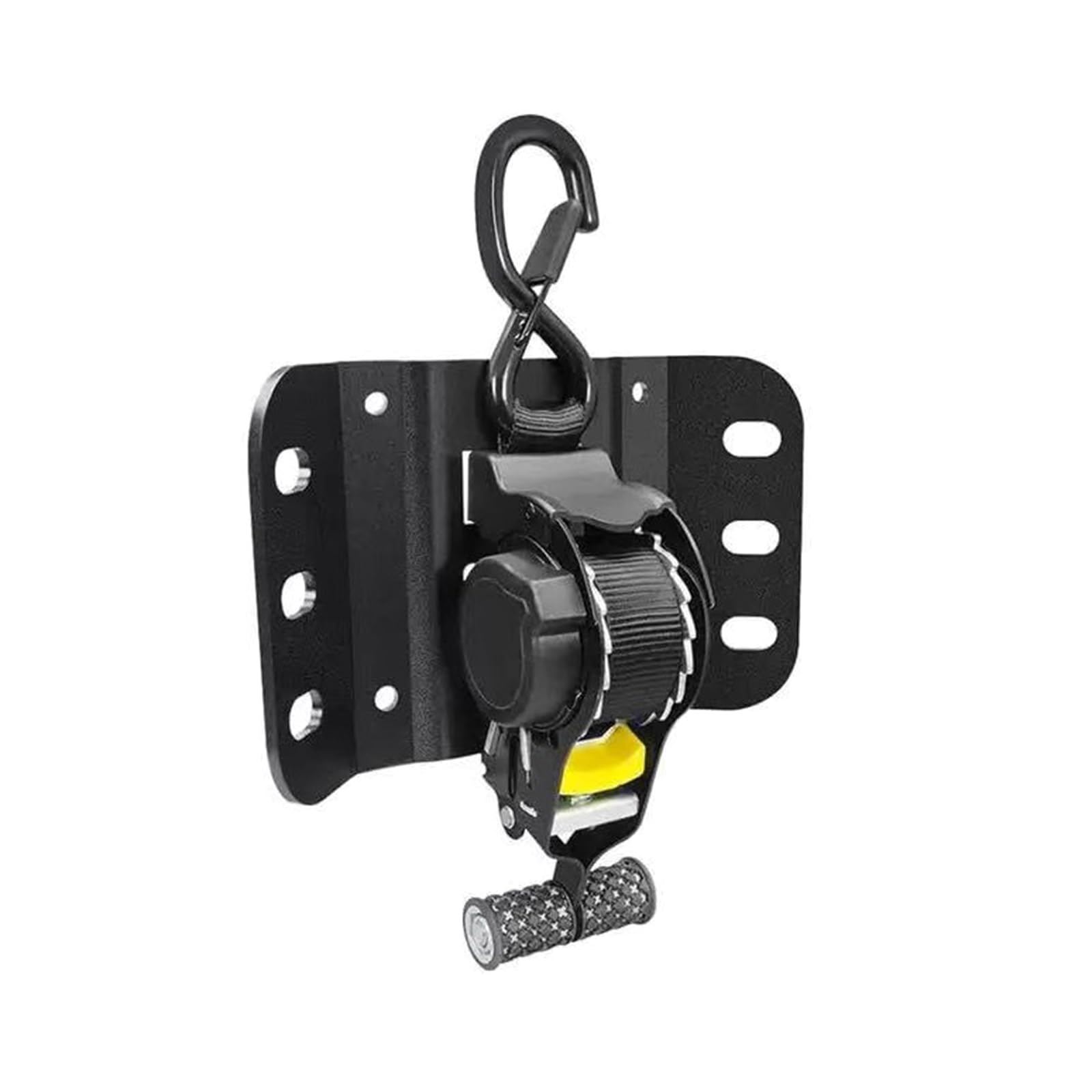 Nucelit Multicolor Retractable Ratchets Strap Automatic Recycling Tensioner Strap For Secure Fastening Car Motorcycle Fixed Straps Automatic Recycling Tensioner
