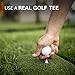 Rukket Tri-Turf Golf Hitting Mat Attack | Portable Driving, Chipping, Training Aids for Backyard with Adjustable Tees and 9 Foam Practice Balls (Standard (25