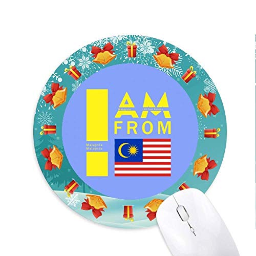 je suis de la malaisie tapis de souris souris ronds cadeaux de noël