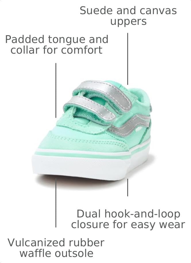 Image of Vans Baby-Girls Brooklyn Ls V Low Top Shoe