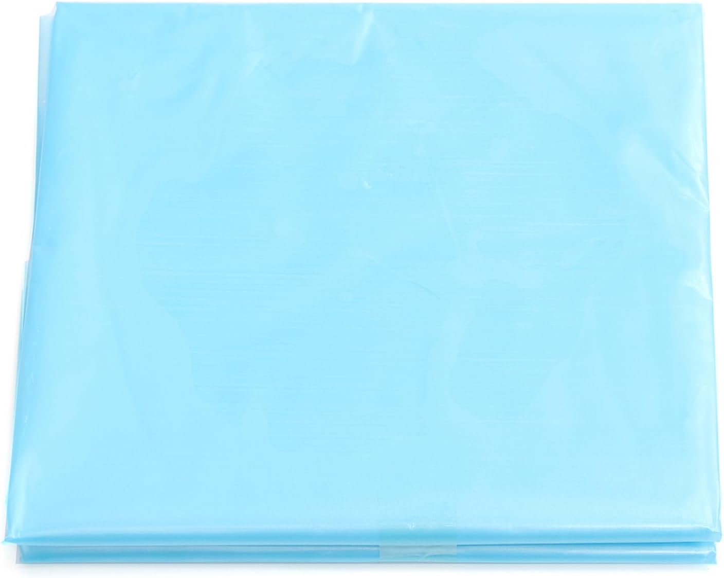 Light Blue Pond Liner HDPE 0.2mm Pliable Easy Install for Fish Ponds Garden Fountains 3.28ft X 3.28ft
