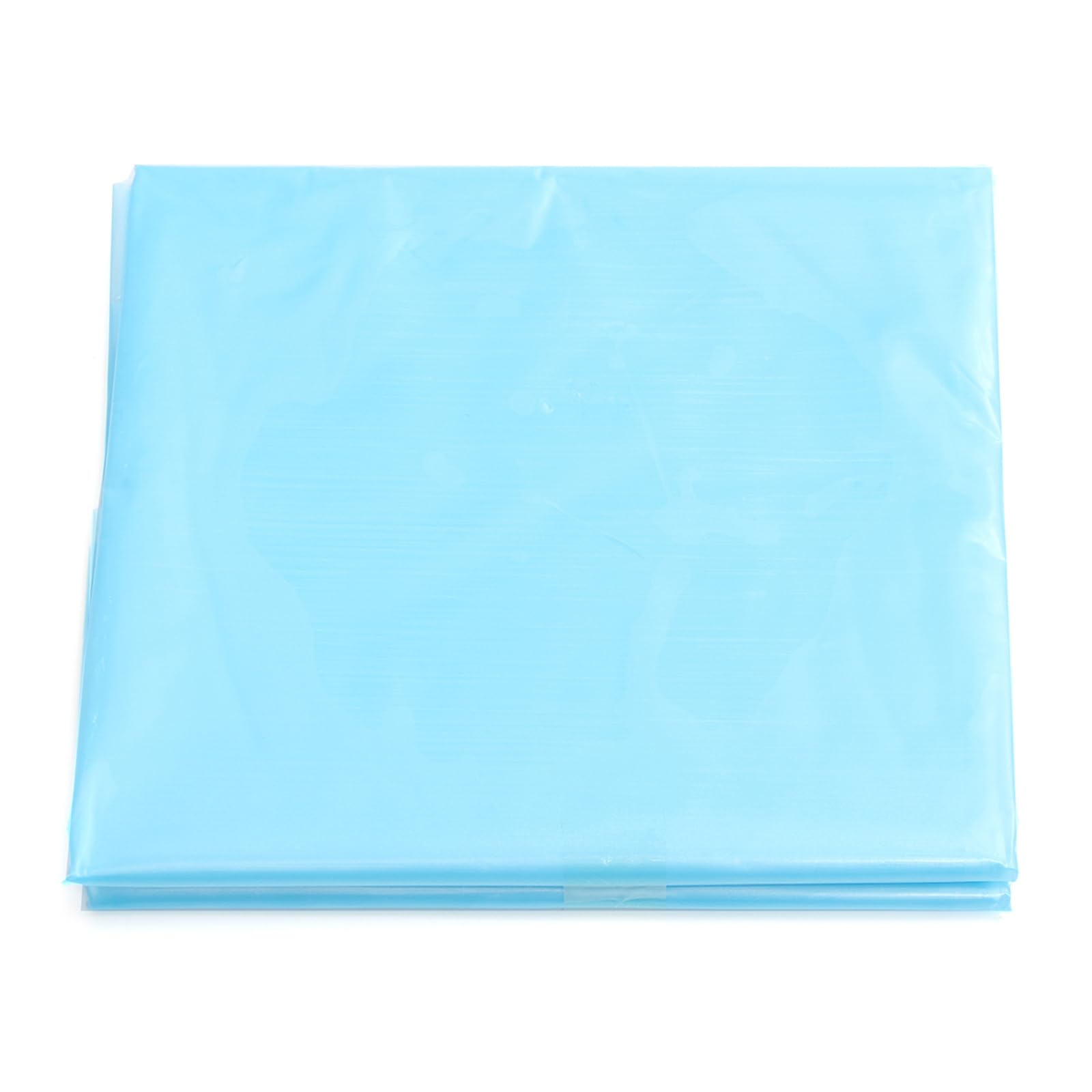 Wuyangcun Pond Liner HDPE 0.2mm Thick Light Blue for Fish Ponds Garden Fountains (1x1m/3.28x3.28FT)