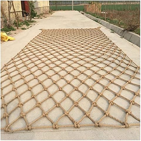 ANUOMY Rope Netting Child Protection Safety Netting Tree House Climbing Netting Heavy Duty Cargo Netting Mesh Garden Netting Indoor Outdoor Balcony Terrace Fence Safety Netting Ceiling Suspension Brid Cover