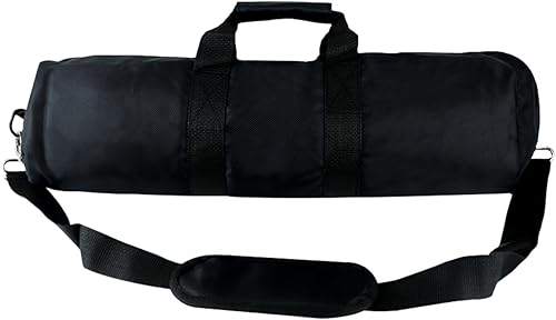 Funda de trípode con correa para el hombro, funda compacta acolchada, cierre de cremallera de longitud completa para trípode, soporte de micrófono,