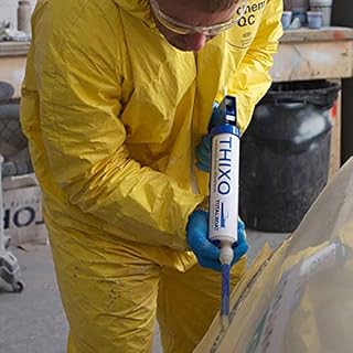 TotalBoat-382660 - Thixo (185ml Cartridge) | Thickened Epoxy Adhesive | for Bonding, Gluing, Sealing and Filling | Use on Wood, Fiberglass, Metals, Brick, Stone, Glass, Tile & More