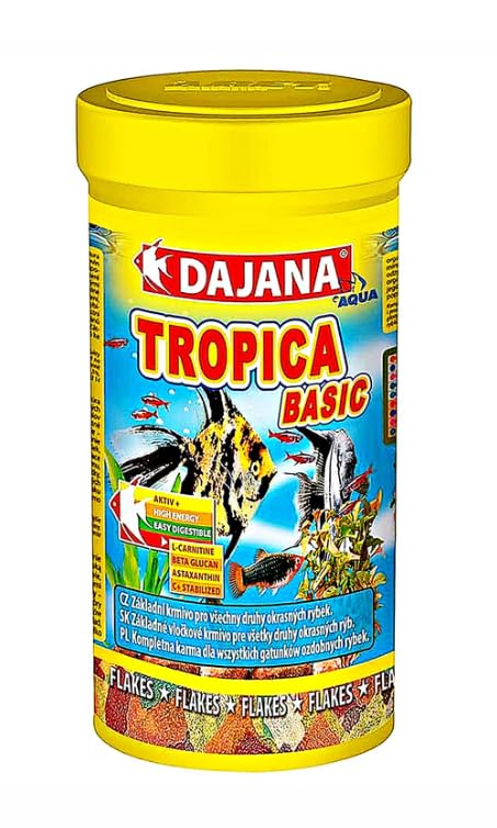 Alimento Tropica Basic Dajana 1kg: Nutrición Esencial para Peces Tropicales