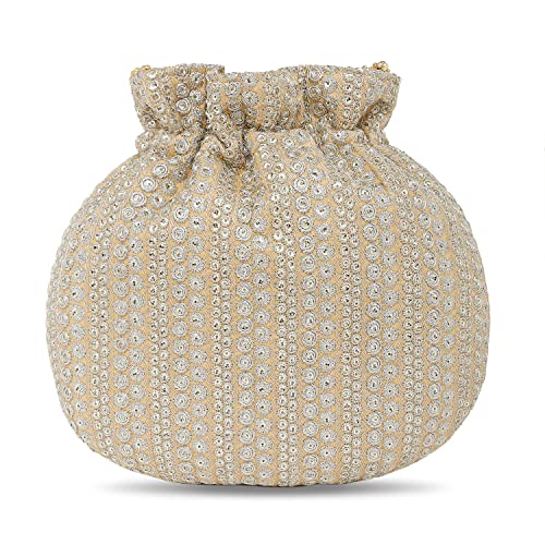 Image of Peora Malti Color Clutch Purses for Women Handmade Evening Handbags Bridal Clutch