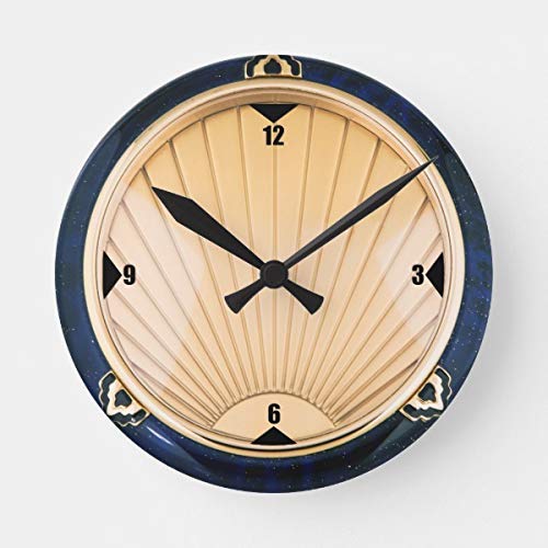 Horloge murale en bois silencieuse pour chambre et bureau calme