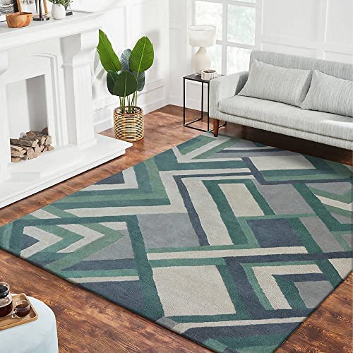 Buy VILLEDOMO Luxury Modern Carpet for Living Room Woolen Bedroom Rug Drawing Room Carpet
