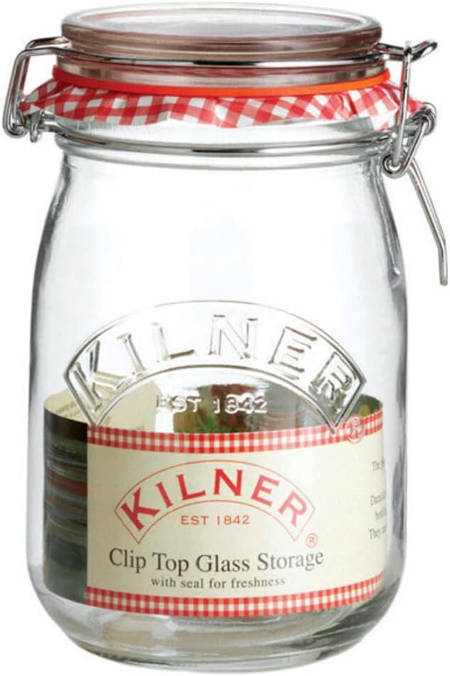 ROUND CLIP TOP JAR 34 OZ12