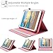 Universal 10 10.1 Inch Android Tablet Case, Dluggs PU Leather 360 Degree Rotating Multi-Angle Viewing Stand Case Cover for 10 10.1 and All 9.5-10.5 Inch Tablet, Bird