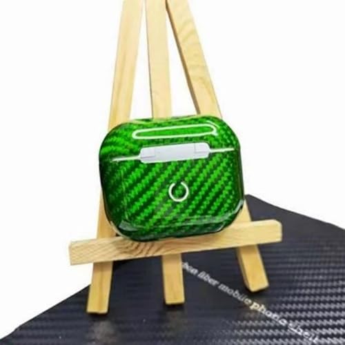 Funda de fibra de carbono real para AirPods Pro de 2 generación funda delgada y duradera de fibra de carbono para AirPods Pro 2 accesorios