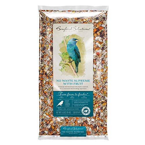 Global Harvest Foods+Songbird+Selections+Chickadee+and+Nuthatch+Bird+Seed+Sunflower+Hearts+5+lb+-+Case+of%3a+1%3b