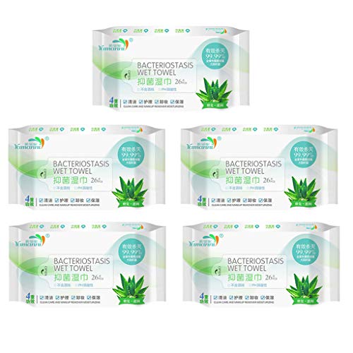 Preisvergleich Produktbild Hniunew Wipes 26 Pumpen FeuchttüCher Hand Care Wet Tissue