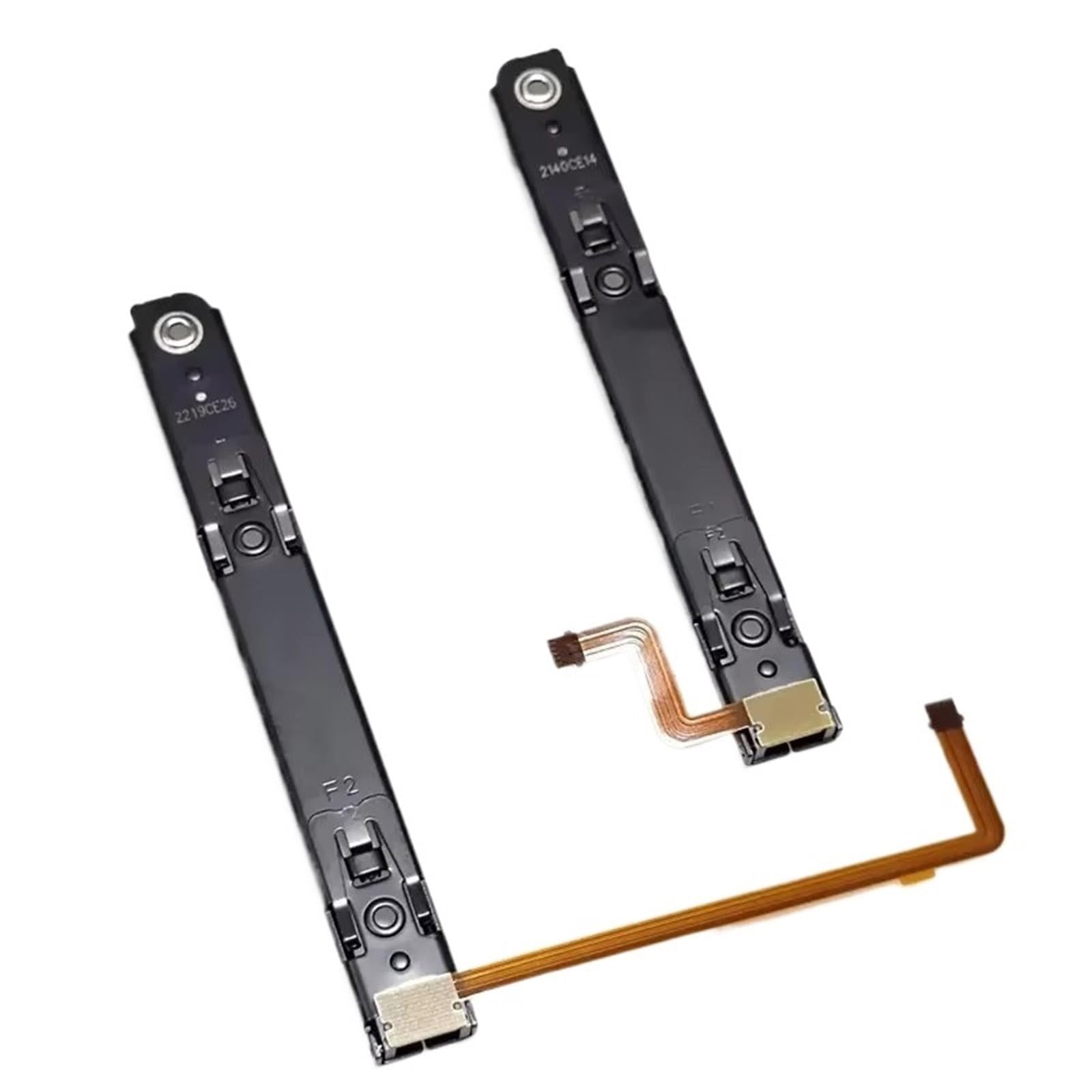 10 set/lotto di guide scorrevoli LCD con cavo flessibile, for Nintendo, for console Switch OLED, for guida scorrevole destra sinistra LR, for console NS
