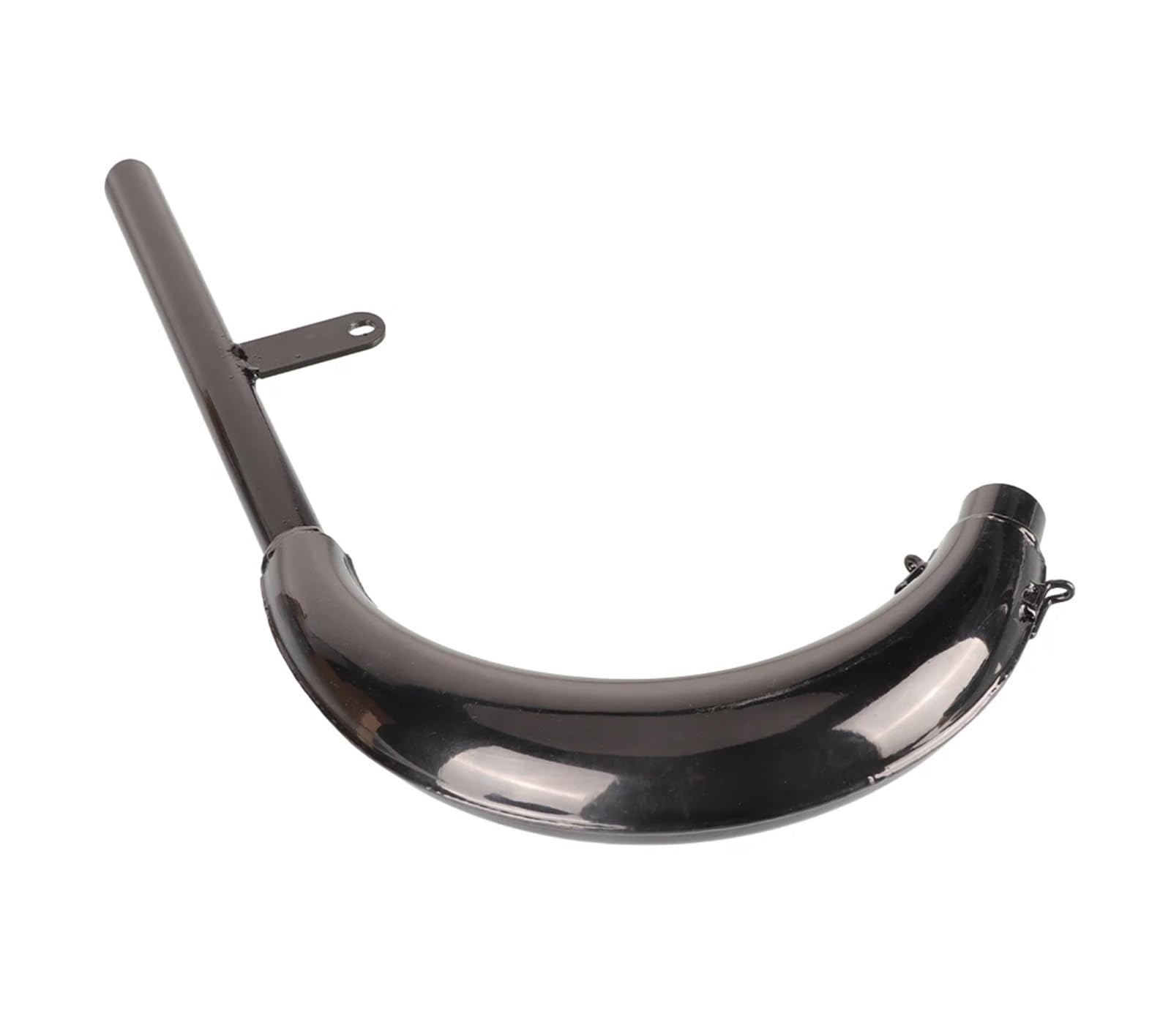 Silenciadores Traseros Escape Silenciador de Escape Tubo Dividido para Motocicleta, Motor Gasolina, Bicicleta motorizada, Piezas para 2 Tiempos, 50 CC, 66, 80 y 100