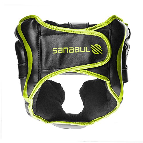 Sanabul Essential Mma Boxing Kickboxing Head Gear (Green, L/Xl) #TOP6