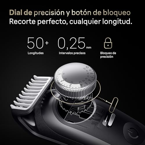 Miniatura 4 de Braun Recortadora de Barba Hombre Series 9, BT9545n, Titanio