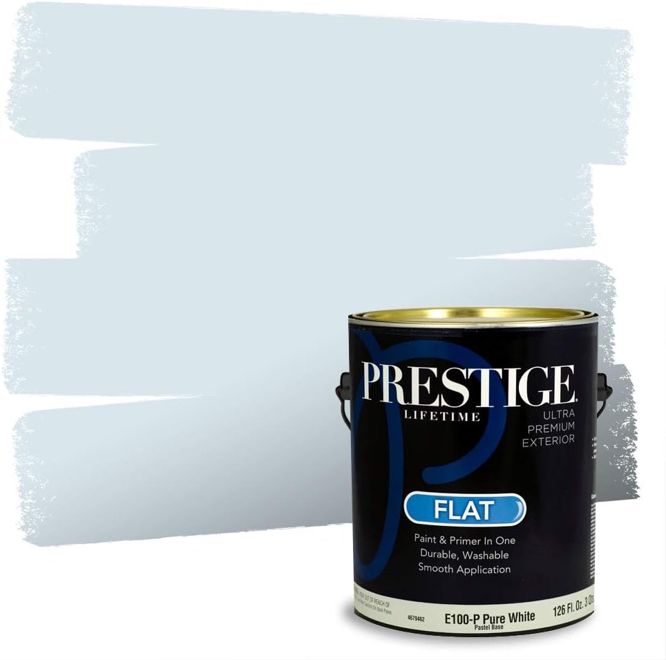 PRESTIGE Paints Interior Paint and Primer In One, 1-Gallon, Eggshell, Comparable Match of Benjamin Moore* Blue Nova*