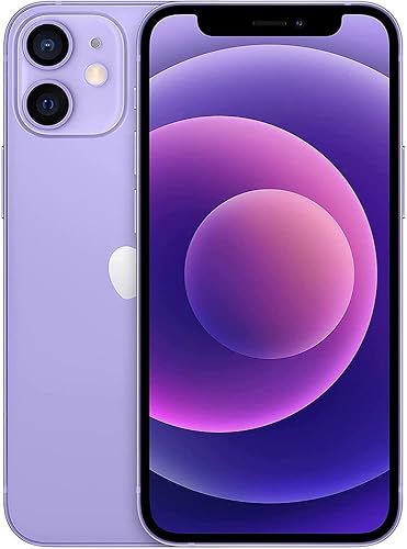 Apple iPhone 12 Mini de 64 GB, color morado, desbloqueado (reacondicionado prémium)