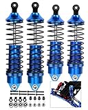 4PCS Aluminum Front Rear RC Shocks Upgrades Part for 1/10 Slash 2WD 4x4 Rustler 2WD 4X4 Stampede 2WD