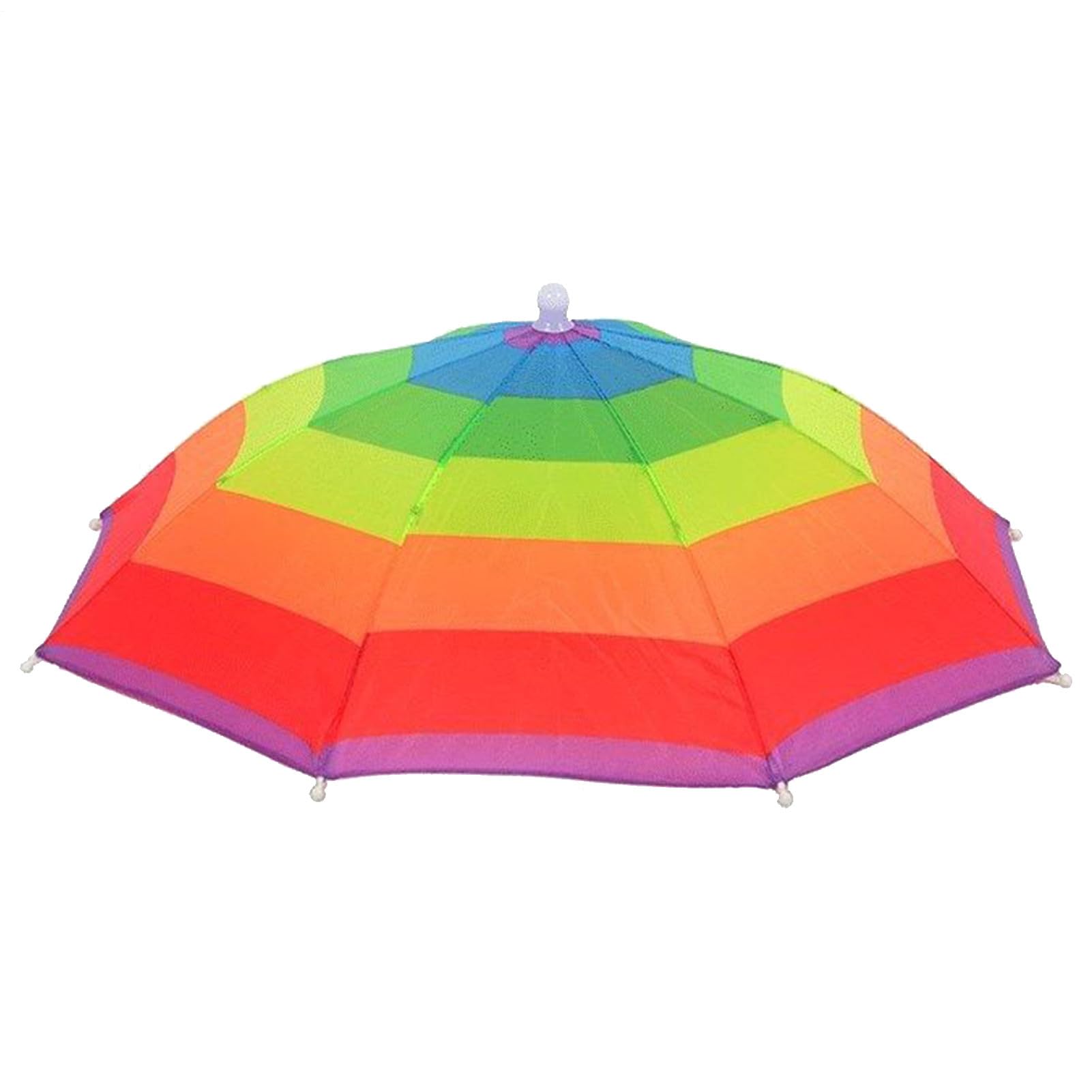 Sombrero Paraguas Solar - Sombreros de Fiesta - Accesorio Plegable Ajustable Protección UV Unisex Adulto Infantil Actividades Exteriores Playa Camping Senderismo Jardinería