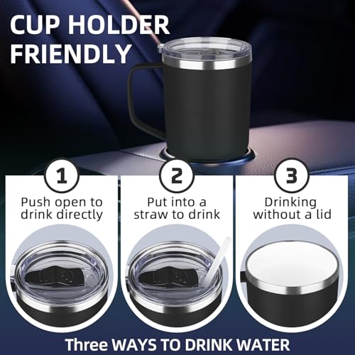 GUDEMAO 20 oz Ceramic Travel Mug
